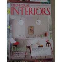 Old House Interiors Back Issues Magazines Lot 6 Entire Year 2008 DIY Remodeling