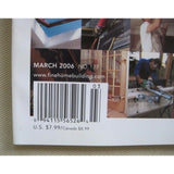 Taunton's Fine Homebuilding Special 25th Anniversary Back Issue Magazine