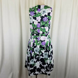 Talbots x Oprah Magazine Hydrangea Fit & Flare Twirl Dress Womens 8P NWT $189