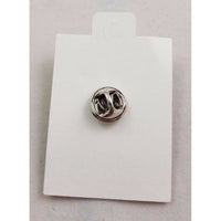 Pewter Downhill Skier Skiing Silver Metal Hat Tac Lapel Pin Tie Tack USA Jewelry