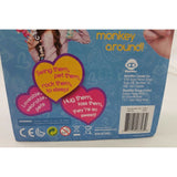 Fingerlings Baby Interactive Monkey Boris Blue 40 Sounds Finger Toy Authentic