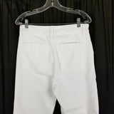 JCrew Jeans White Denim Flare Leg Stretch Perfecting Pockets Jeans Womens 29 NWT