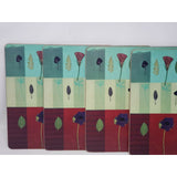 PIMPERNEL Divine Wildflower Study Cork Placemats Set of 4 Square England Art