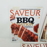 Saveur Magazine 2011 Lot of 3 Editions Issues 136 139 143 Cooking Food BBQ Italy