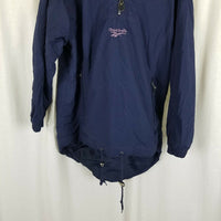 Reebok Hooded Lightweight Jacket Shell Anorak Windbreaker Mens S Vintage 80s 90s