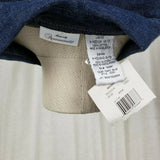 NWT Announcements Maternity Blue Jean Denim Shirt Button Up Top Blouse Womens M