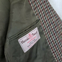 Vintage HARRIS Bartleigh Tweed Blazer Brown Check Wool Sport Coat Jacket Mens 42