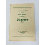 Annual Report Town Officers of Windham Maine January 31 1960 Cumberland County