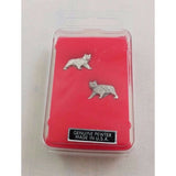 Maine Black Bear Stud EARRINGS Pewter Made in the USA Silver Metal Wild Animals