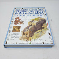 Children's Illustrated Encyclopedia Exploring History Hardcover Book 1st Edition