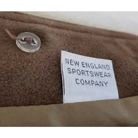 Vintage Leathers by New England Sportswear Brown Brushed Jacket Womens S USA