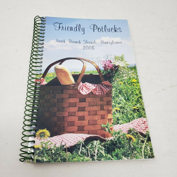 Friendly Potlucks Home Cooking Older Cookbook Favorite Recipes 2008 Book