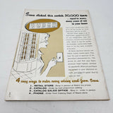 VINTAGE Sears Simplified Electric Wiring Handbook 1969 & Home Wiring Brochure