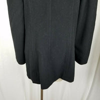 Jones New York Double Breasted Winter Wool Military Short Peacoat Coat Womens L