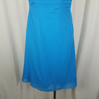 JJ's House Twirl Ruched Empire Sweetheart Formal Prom Cocktail Dress Womens XS