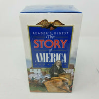 Readers Digest The Story of America VHS, 2001, 3-Tape Set, Readers Digest Box