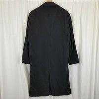 Calvin Klein Thermolite Insulated Microfiber Black Trench Coat Mens 36R Wool
