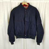 Vintage Town & Country Gordon & Ferguson Wool Shearling Bomber Jacket Mens L USA