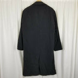 Calvin Klein Thermolite Insulated Microfiber Black Trench Coat Mens 36R Wool