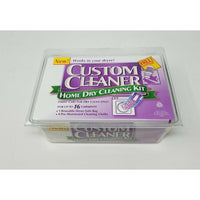 Custom Cleaner Home Dry Cleaning Kit Up To 16 Garments Sealed NOS Wool Silk USA