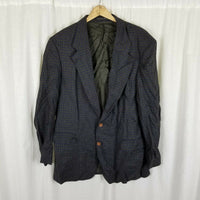 Ferrini Lanificio di Pray Wool Silk Cashmere Sportcoat Jacket Blazer Mens 44L