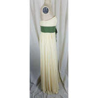 ALFRED ANGELO Long Maxi Chiffon Flowing Twirl Dress Womens 10 FORMAL GOWN Prom