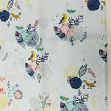 Feathers Birds Ferns Brother Sister Design Studio Fabric 1/2 yard B80-EA-PO1