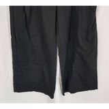 Cannisse Paris Tencel Noir Hindi Cropped Capris Culottes Pants Womens 6 38 Black