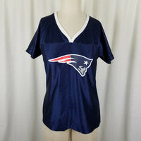 New England Patriots #83 Wes Welker NFL Team Short Sleeve Jersey Top Womens M