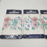 Imperial Sterling Regency Curtina Vintage Floral Wallpaper Border Lot of 4 5 yds