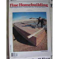 Fine Homebuilding Back Issues Magazines Lot of 6 Entire Year 1994 DIY Remodeling