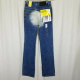 Express Low Rise Boot Cut Jeans Shadow Whisker Acid Washed Sexy Womens 2 Denim