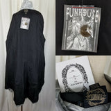 Funhouse NYC Gothic Steampunk Scroll Military Swing Coat Womens S Rocker Pirate