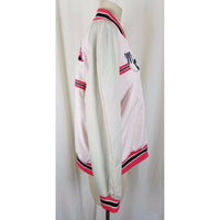 Paris Atelier & Other Stories Motel Cocktail Satin Bomber Jacket Womens 12 Pink