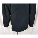 Coldwater Creek Wool Cashmere Insulated Double Breasted Peacoat Jacket Womens 8