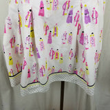 Liz Claiborne Petites Summer Art To Wear Short Twirl Skirt Womens 10P Ladies