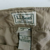 LL Bean Nylon Cargo Zip Off Conversion Shorts Hiking Pants Womens S Outdoor Camp