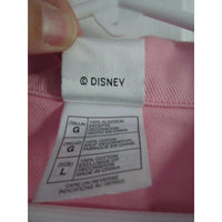 Disney Princesses Embroidered Pink Denim Jean Trucker Jacket Girls L Floral