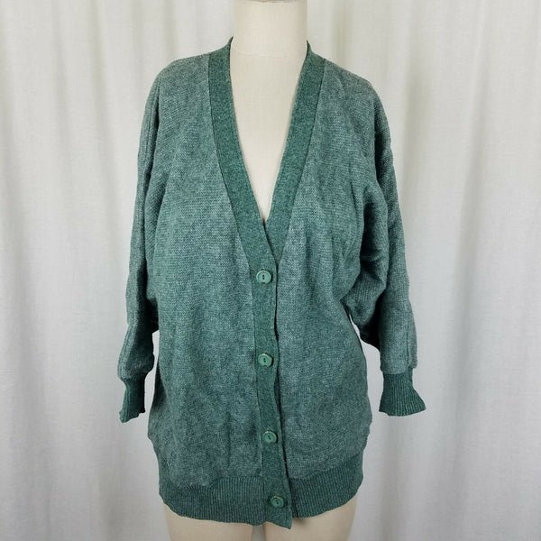 If You Fashion House Wool Blend Cardigan Sweater Womens M Vintage 3/4 Sleeve 50s
