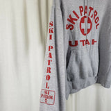 Utah Ski Patrol Pullover Hooded Sweatshirt Jacket Hoodie Womens M Popular Sport