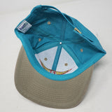 Vintage Competitive Kati Sportcap Strapback Baseball Hat Mens OS Turquoise