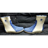 West Marine G/5 Competition Dinghy Rubber Waterproof Boots Mens 7 Lace Up Blue