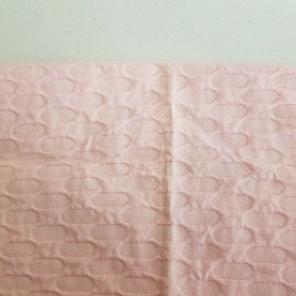Bubble Textured Seersucker Puckered Woven Fabric Baby Girl Bubblegum Pink 2+ Yds