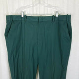 Vintage Orvis Casual Work Pants Khakis Mens 42x26 Green Farmer Hunting Farming