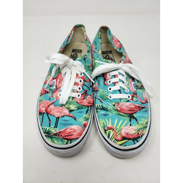 Vans Van Doren Ultracush Deluxe Mint Green Flamingos Sneakers Athletic Shoes 11