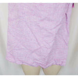 NWT Anthropologie Holding Horses Ruffled Linen One Shoulder Top Pink Womens XL