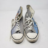 Converse Chuck Taylor All Star Hi Tops Custom Octopus Wave Cityscape Mens 10 W12