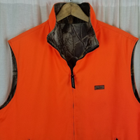 Vintage Woolrich x Realtree Hardwoods Blaze Hunting Reversible Vest Mens L