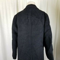 Harry Williams Wool Kuddlin Cloth Stroock MCM 1940s Peacoat Womens XS S Vintage