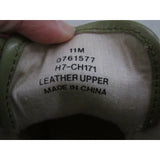 Sperry Top-Sider Get Wet Chukkas Green Leather Boat Deck Hi Top Shoes Mens 11 M